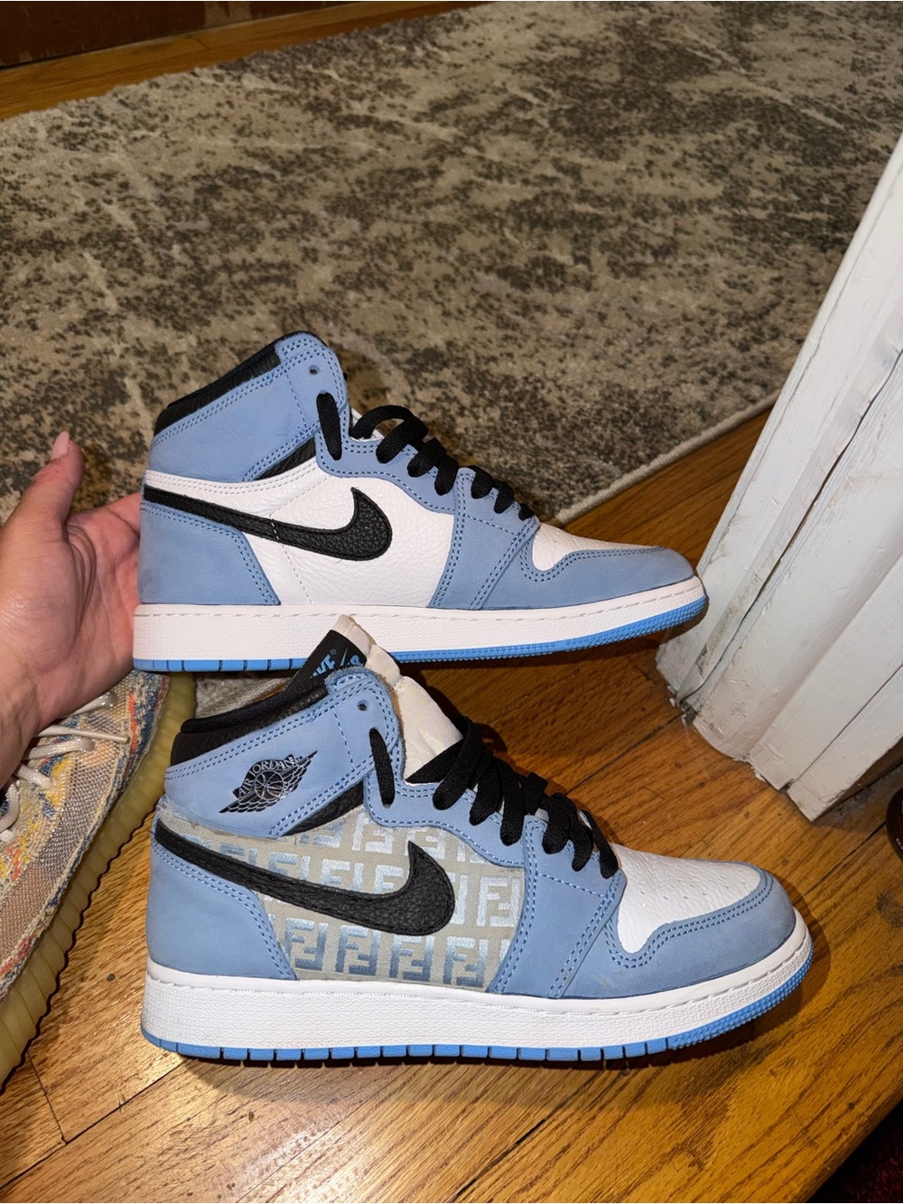 Custom Nike Air Jordan 1 x Fendi x One Twelve